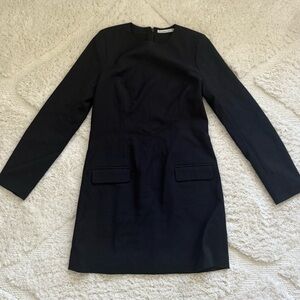Abercrombie & Fitch Classic Black Long Sleeve Dress